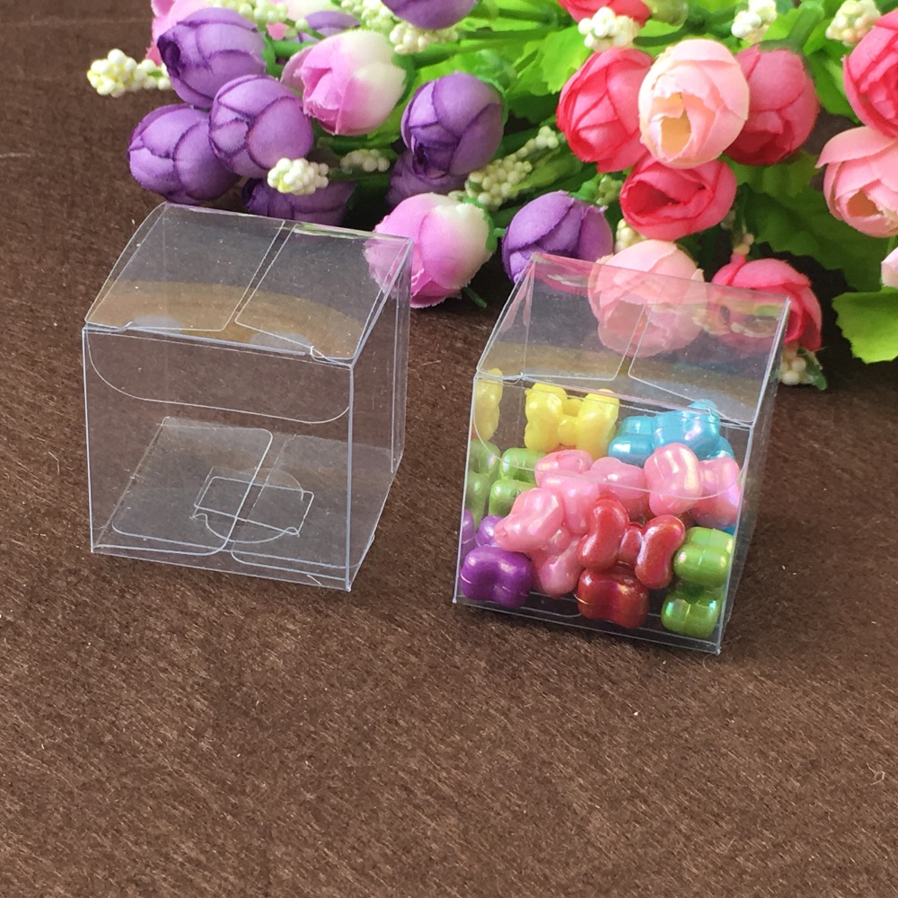 50 adet 9*9*9 cm şeffaf plasti - Event Party Box incelemesi ve fiyatı