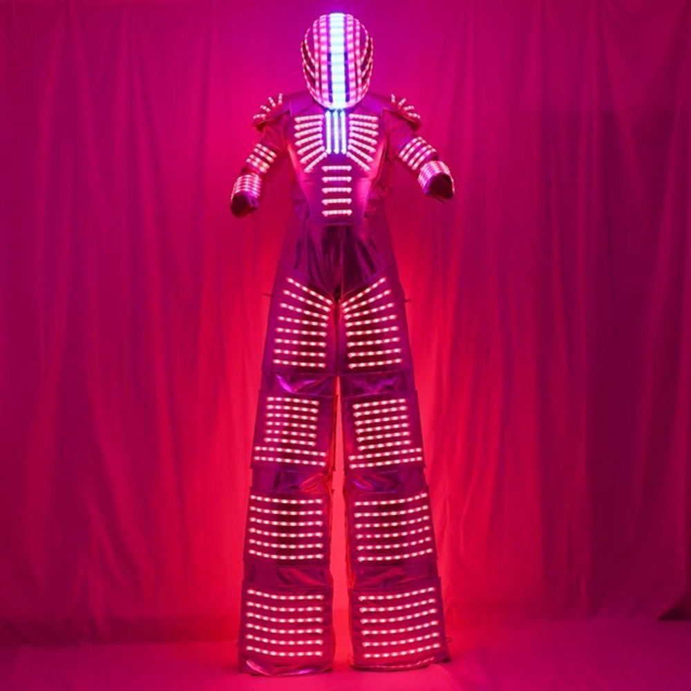 Yetişkin LED Robot Kostümü Işı - Event Party Dj incelemesi ve fiyatı