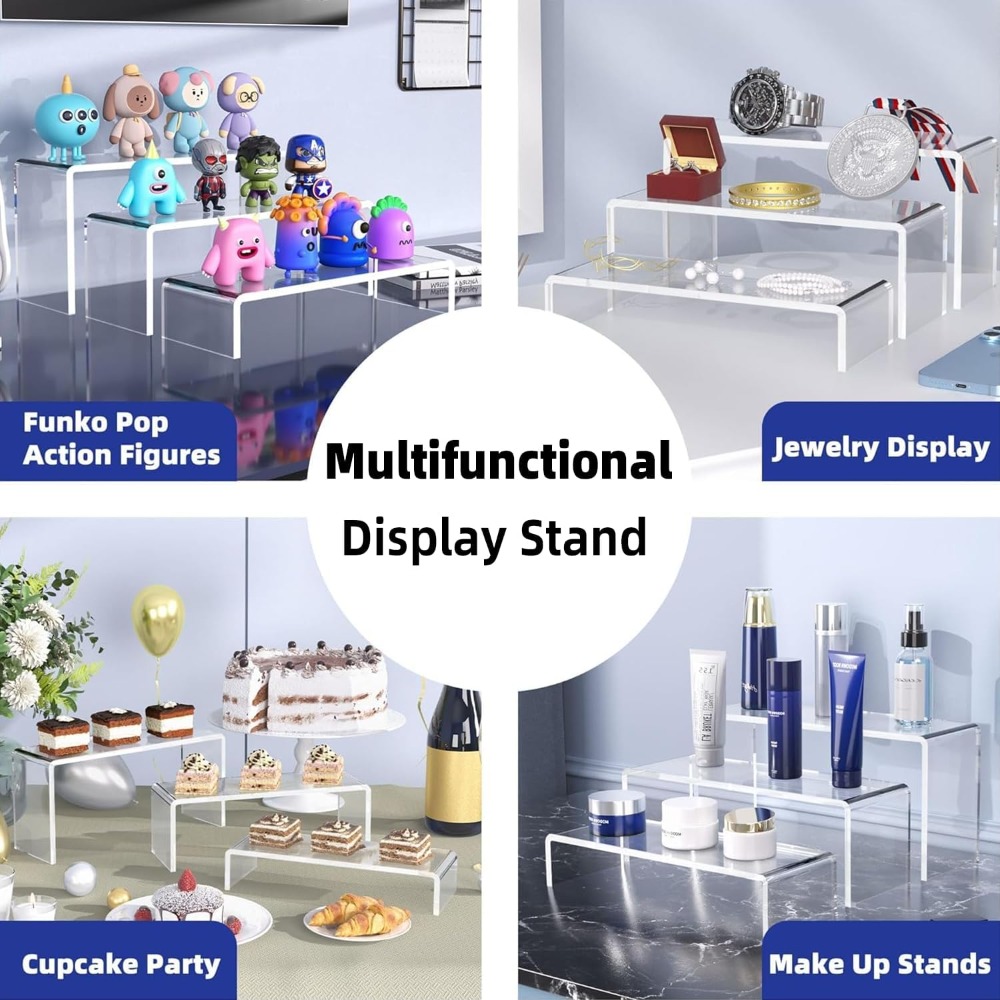 6'lı Şeffaf Cupcake Teşhir Sta - Cupcake Stand Tier incelemesi ve fiyatı