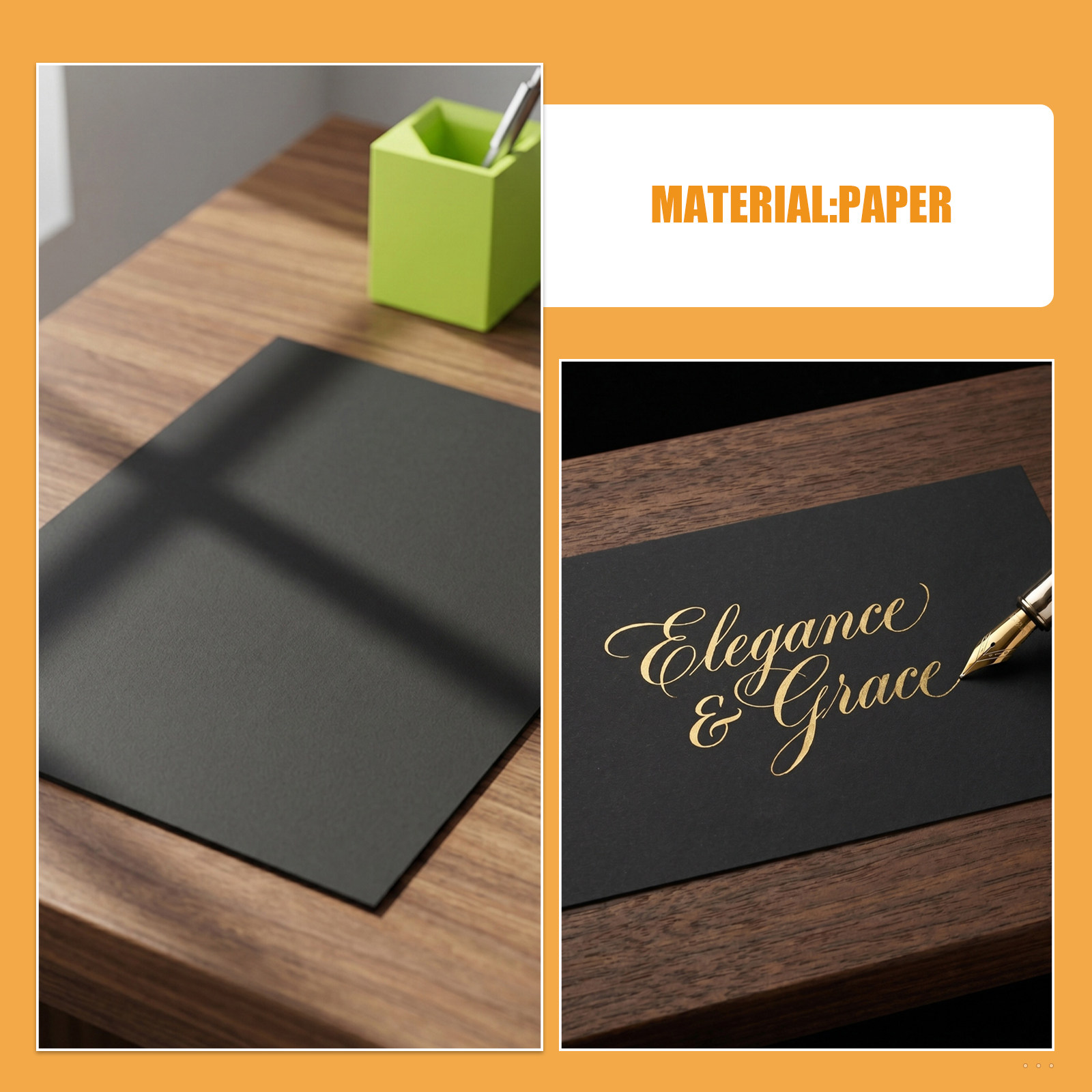 60 Adet Siyah Karton Kağıt, Ka - Papercraft Supply Invitation incelemesi ve fiyatı
