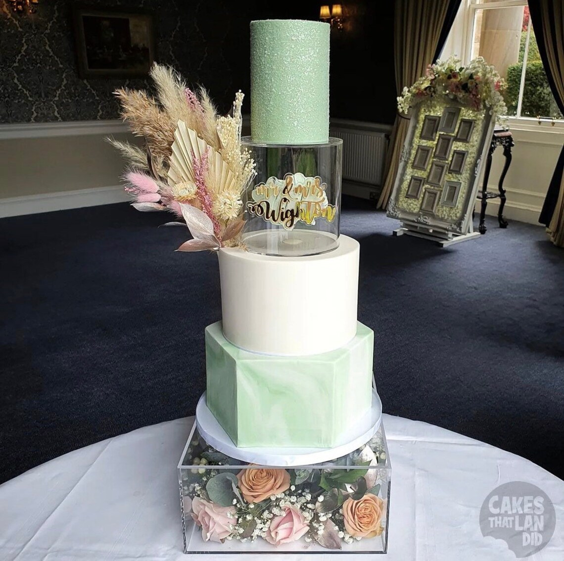 Yuvarlak Şeffaf Akrilik Düğün  - Cupcake Stand Tier incelemesi ve fiyatı
