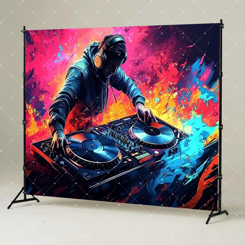 Hip Hop Müzik DJ Partisi Dekor - Event Party Dj incelemesi ve fiyatı