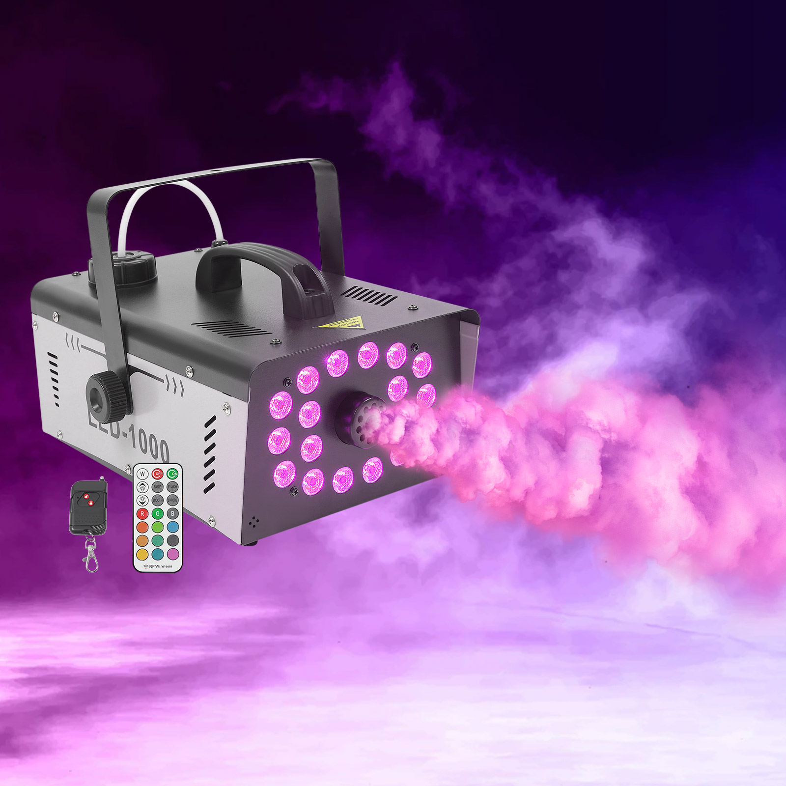 Duman Makinesi 1000W 18 LED Sa - Event Party Dj incelemesi ve fiyatı