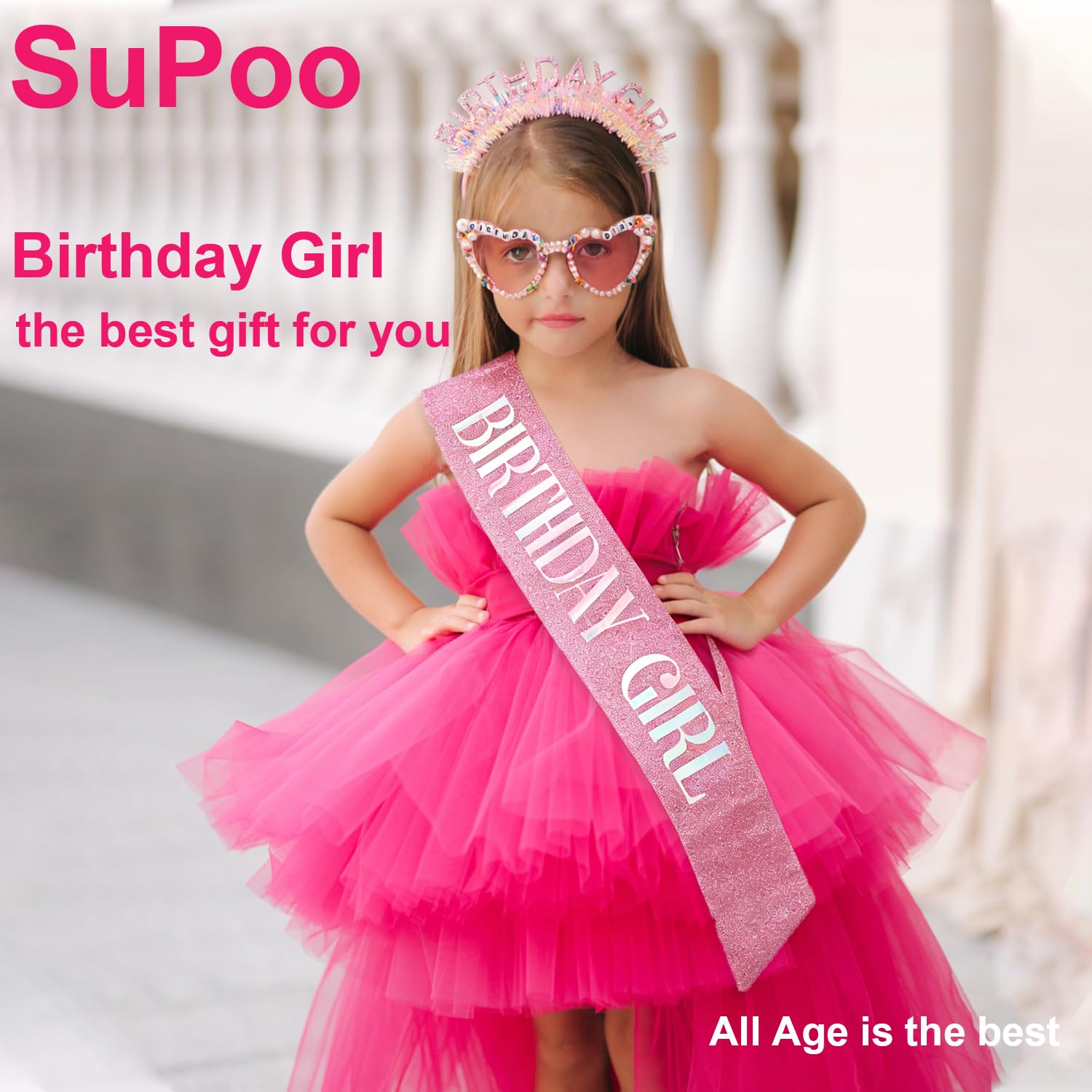 Doğum Günü Kızı Taç Bandı ve G - Birthday Sash Glitter incelemesi ve fiyatı