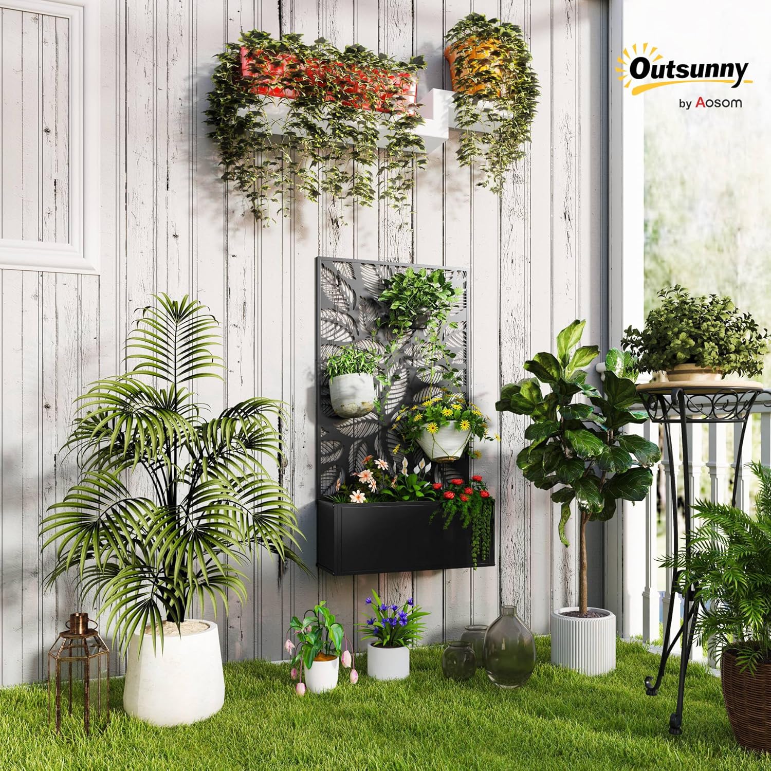 Tırmanıcı Bitkiler için Çerçev - Flower Wall Panel incelemesi ve fiyatı