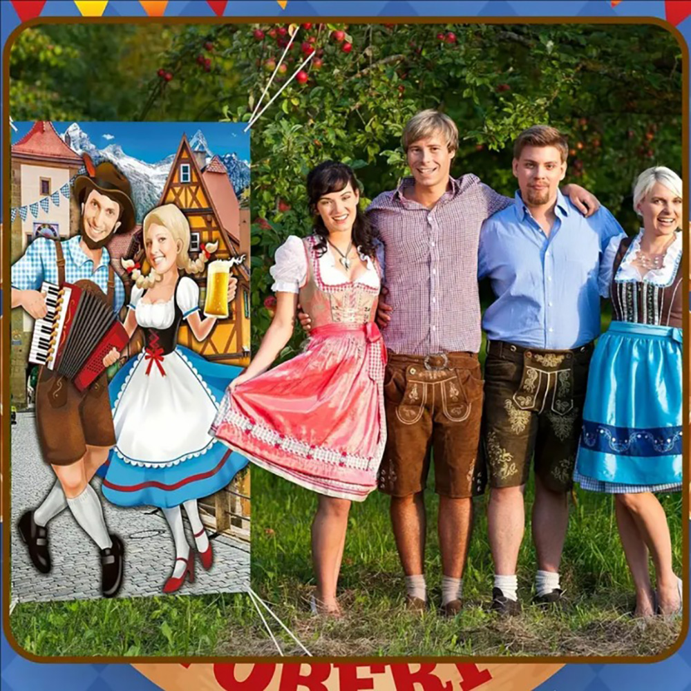1 adet 1.8x0.9 m Vinil Oktober - Photo Booth Frame incelemesi ve fiyatı