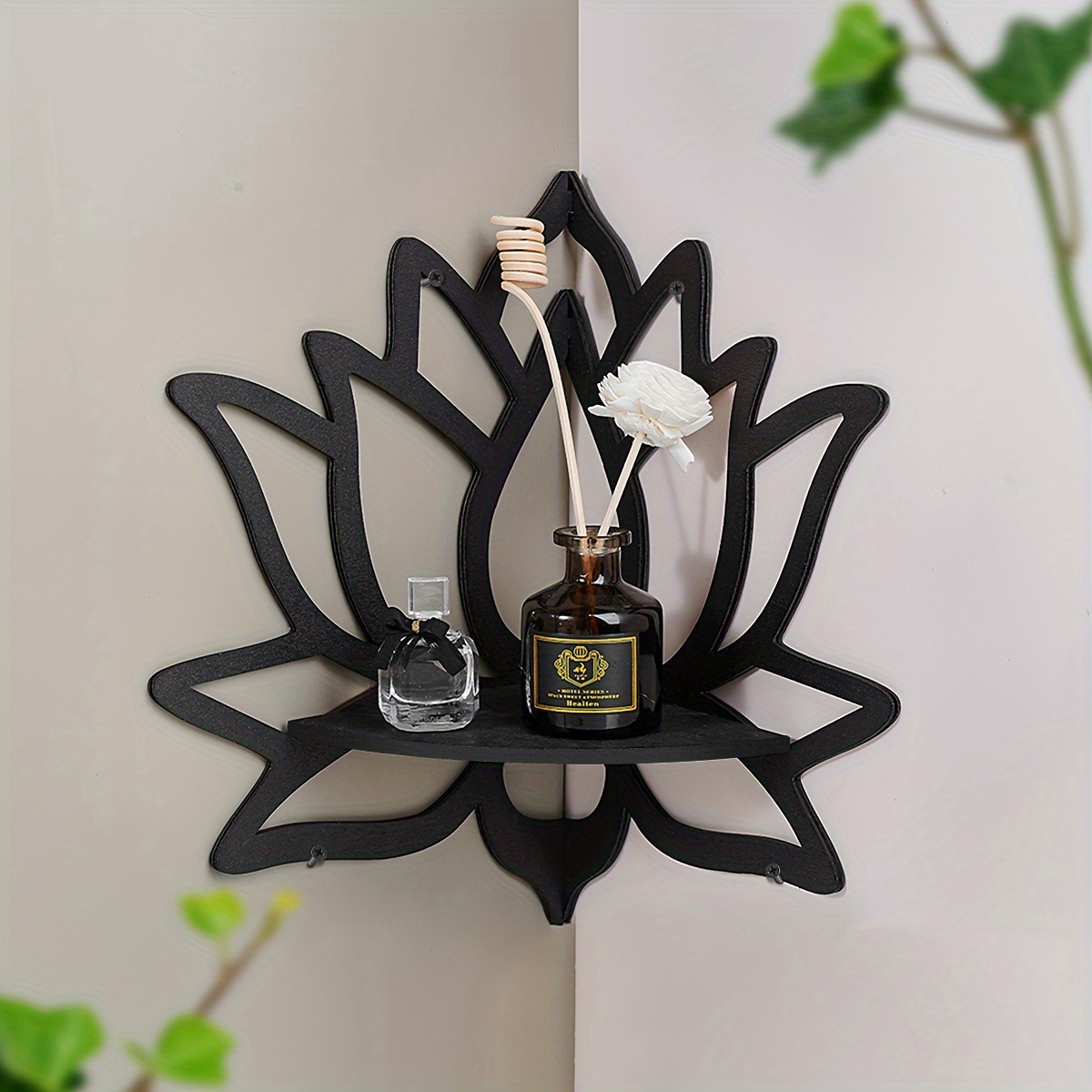 Lotus Köşe Yüzer Raf, Oyuk Çiç - Flower Wall Panel incelemesi ve fiyatı