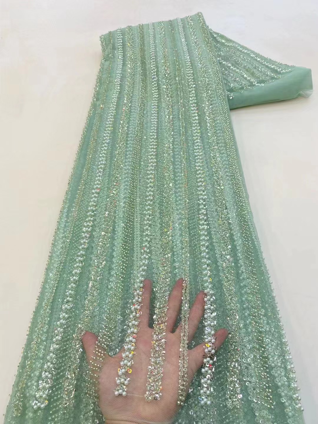 Yüksek Kaliteli Afrika Nijerya - Glitter Tablecloth incelemesi ve fiyatı